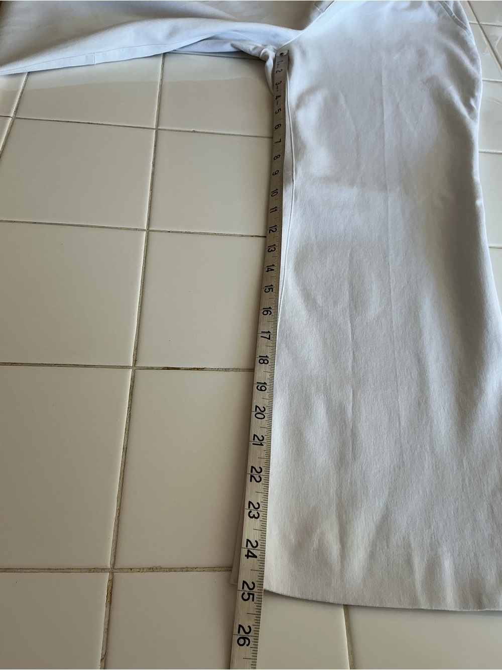 Spanx Classic White Kick Flare Pull On High Waisted Pants WORN ONCE - Picture 6 of 11